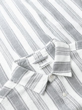 Charger l'image dans la galerie, Chemises rayées à manches courtes - Relaxed stripe short sleeve shirt