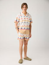 Charger l'image dans la galerie, Chemise à motifs plage à manches courtes - Relaxed print short sleeve shirt