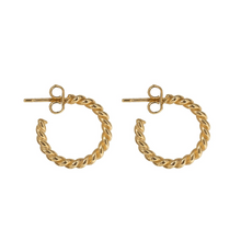 Charger l'image dans la galerie, Petites créoles torsadées - Hobe