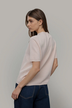 Charger l'image dans la galerie, T-shirt en maille de coton - Carlotta