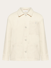 Charger l'image dans la galerie, Surchemise - Twill workwear jacket egret