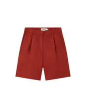 Charger l'image dans la galerie, Short en chanvre - Orange red hemp lia shorts