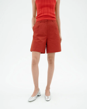 Charger l'image dans la galerie, Short en chanvre - Orange red hemp lia shorts