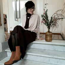 Charger l'image dans la galerie, Daisy - Bottines à talon en cuir vegan