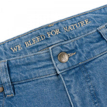 Charger l'image dans la galerie, Active jeans shorts Tencel blue