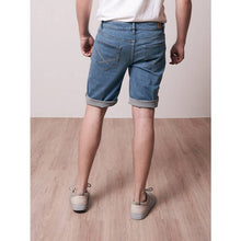 Charger l'image dans la galerie, Active jeans shorts Tencel blue