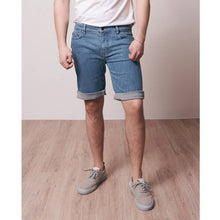 Charger l'image dans la galerie, Active jeans shorts Tencel blue