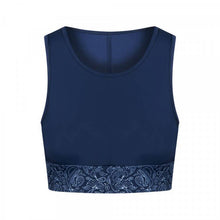 Charger l'image dans la galerie, Top de bikini bleu en Econyl