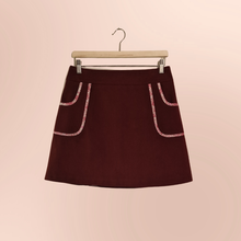 Charger l'image dans la galerie, Beetle's Needles - Mini-jupe Chocolat