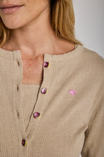 Charger l'image dans la galerie, Cardigan en coton bio - Impression