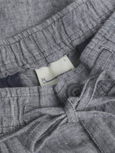 Charger l'image dans la galerie, Short en lin - Fig loose linen shorts vintage indigo