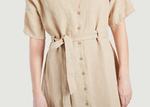 Charger l'image dans la galerie, Robe en lin - India linen dress