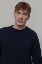 Charger l'image dans la galerie, Pull à col boutonné - Gioele