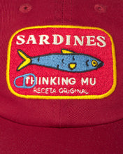Charger l'image dans la galerie, Casquette sardines - Sardines dark red chris cap