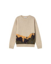 Charger l'image dans la galerie, Pull avec détail en mohair - Ecru aran bolita sweater