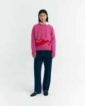Charger l'image dans la galerie, Pull en maille et mohair - Pink petra knit sweater