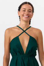 Charger l'image dans la galerie, Robe multiposition en coton et lin - MP dress midi