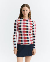 Charger l'image dans la galerie, T-shirt longues manches Thinking Mu à carreaux chez WeCo Store