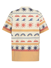 Charger l'image dans la galerie, Chemise à motifs plage à manches courtes - Relaxed print short sleeve shirt
