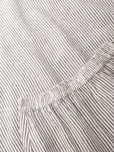 Charger l'image dans la galerie, Jupe longue en lin à rayures - Linen stripe skirt
