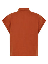 Charger l'image dans la galerie, Chemisier à courtes manches - Aster fold-up shirt
