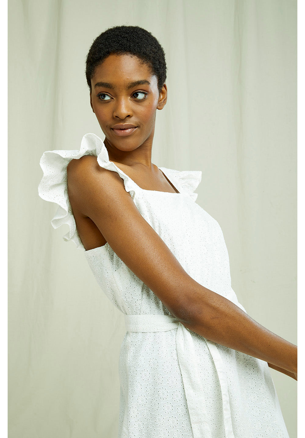 Jaya broderie dress