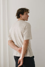 Charger l'image dans la galerie, t-shirt en coton bio polyester recyclé gris mélangé two thirds weco store
