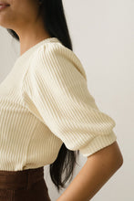 Charger l'image dans la galerie, Blouse manches bouffantes two thirds velours weco store
