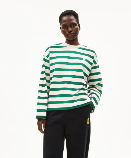 Pull rayé en coton bio - Iconic frankaa bold sweat