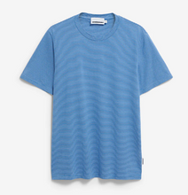 Charger l&#39;image dans la galerie, T-shirt rayé en coton bio - Jaames structure new
