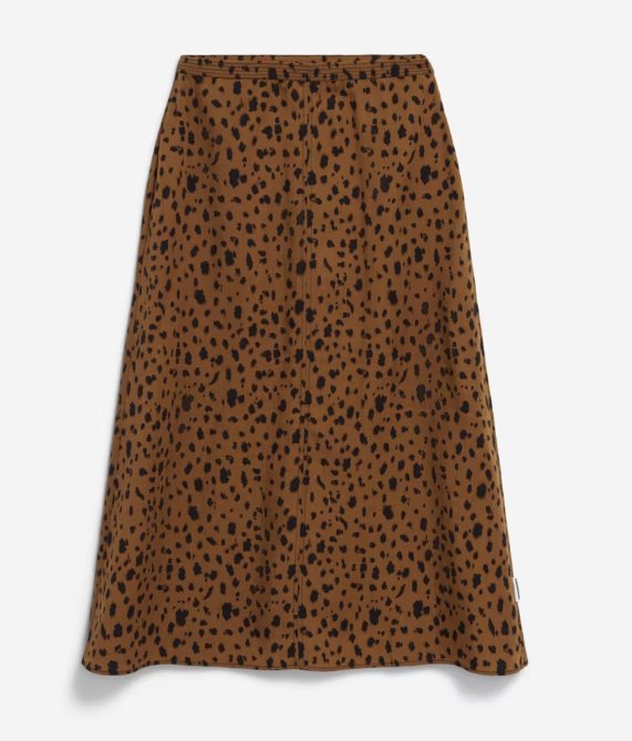 Jupe midi en tencel - Wolaaria leopaa