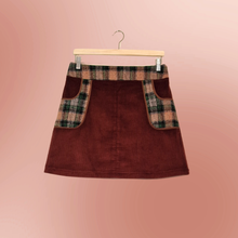 Charger l'image dans la galerie, Beetle's Needles - Jupe poches carreaux
