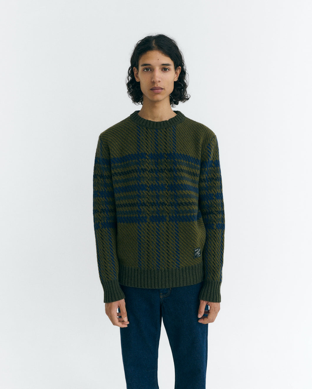 Pull à carreaux - Hillside khem knitted sweater