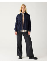 Charger l&#39;image dans la galerie, Pantalon large en laine - Posey wide wool pants
