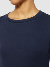 Charger l&#39;image dans la galerie, T-shirt à manches longues - Rib scoop neck long sleeved night sky
