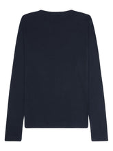 Charger l&#39;image dans la galerie, T-shirt à manches longues - Rib scoop neck long sleeved night sky
