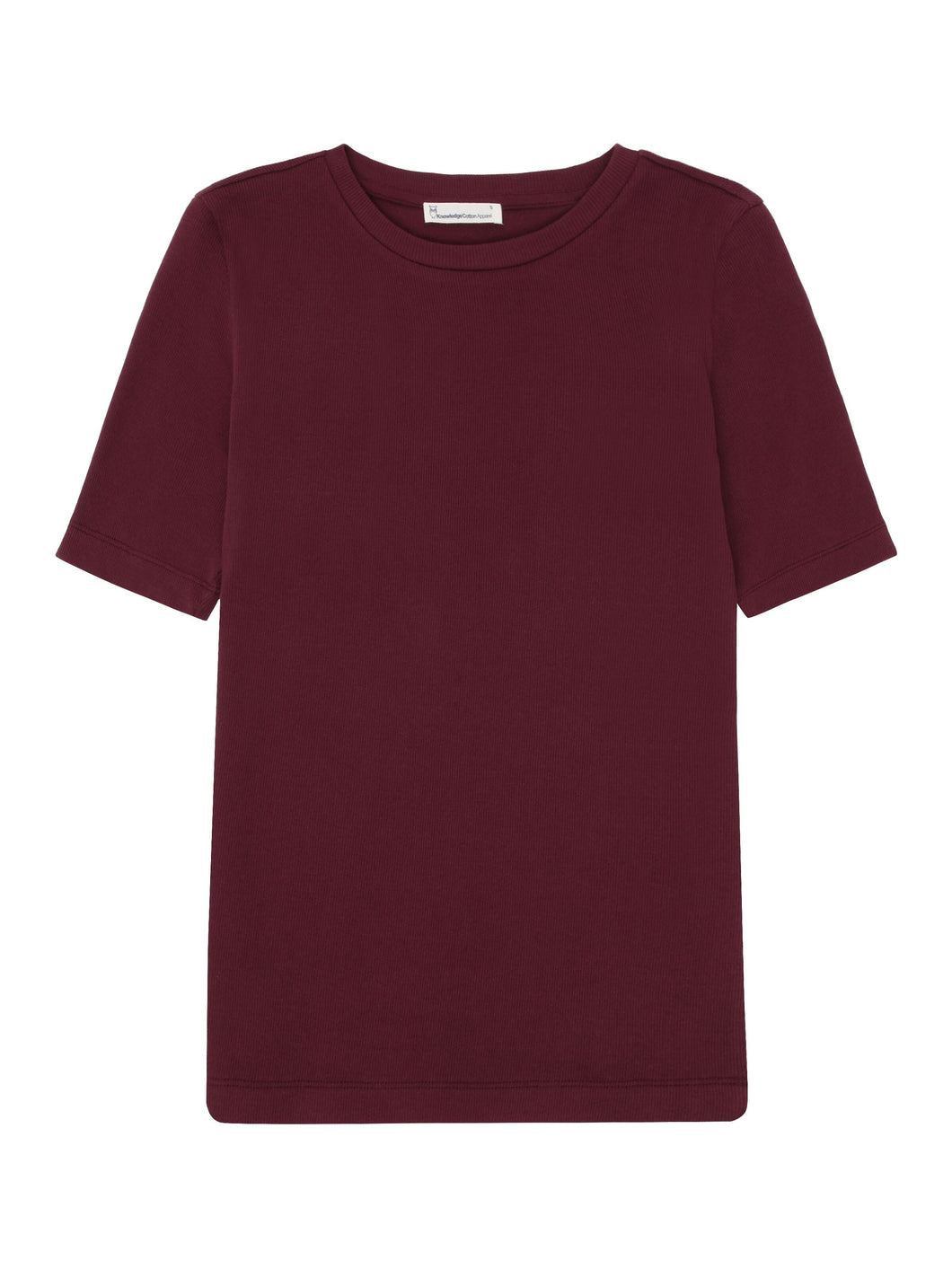 T-shirt côtelé - Rib t-shirt fig