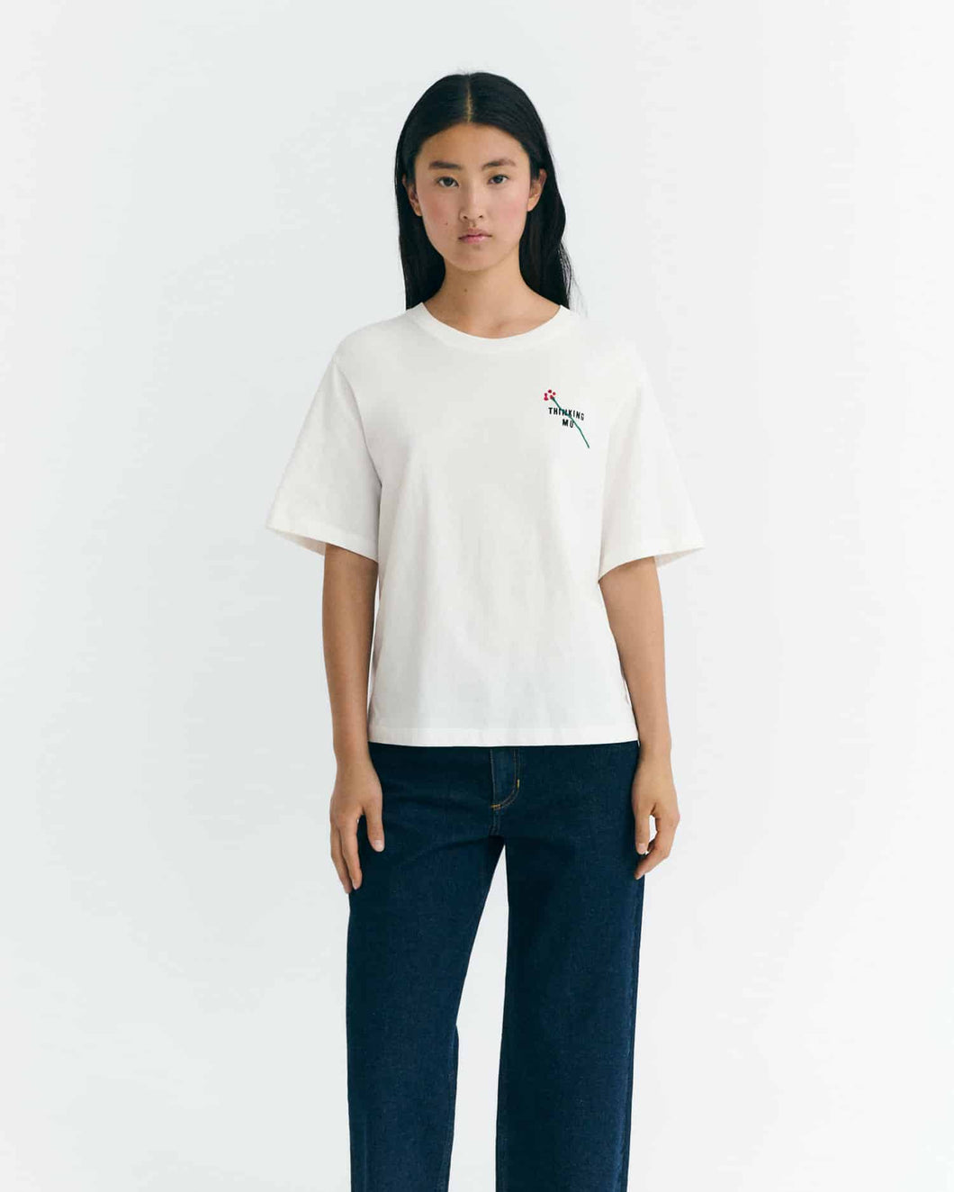 T-shirt avec fleur - flor tm lucia tee