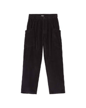 Charger l&#39;image dans la galerie, Pantalon cargo en velours - Navy corduroy max pants
