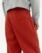Charger l&#39;image dans la galerie, Pantalon en chanvre - Orange red hemp moero pants
