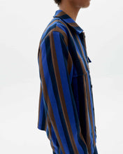 Charger l&#39;image dans la galerie, Surchemise à lignes - Totenham blanket omar shirt
