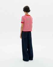 Charger l&#39;image dans la galerie, T-shirt rouge rayé - Willy stripes zowi r tee
