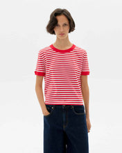 Charger l&#39;image dans la galerie, T-shirt rouge rayé - Willy stripes zowi r tee
