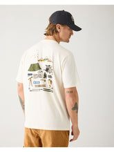 Charger l&#39;image dans la galerie, T-shirt imprimé au dos - Cotton back print t-shirt Egret
