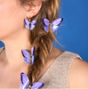 Papillon mauve