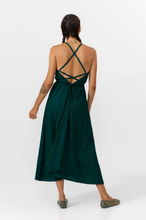 Charger l'image dans la galerie, Robe multiposition en coton et lin - MP dress midi
